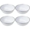 Gräwe Müslischale 730.SCH.C1, Stahlbelech Emailliert, Weiß, 15cm, Set, 4 Stück -Küche Fach Geschäft 3b55d184f23d65cebe18318fb639ee67134140c0 mueslischale graewe 730.sch .c1