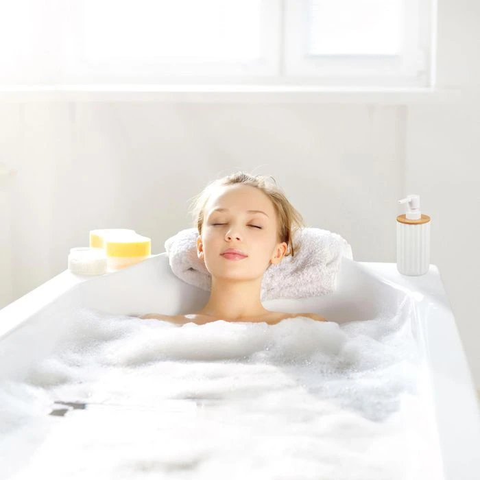 Relaxdays Seifenspender Rund, Bambus Und Kunststoff, Weiß / Braun, 340ml 9 Relaxdays Seifenspender Rund, Bambus Und Kunststoff, Weiß / Braun, 340ml – Bild 7