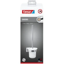 Tesa WC-Bürste Ekkro, Weiß, Bürstenhalter Aus Glas, Zur Wandmontage -Küche Fach Geschäft 3fe02ec7d7ef85d40db07f4fa3b5ea81c12338b4 wc buerste tesa ekkro weiss