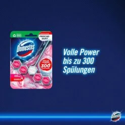 Domestos WC-Duftspüler Active Blue Blauspüler, Pinke Magnolie, Färbt Das Wasser Blau, Im Korb -Küche Fach Geschäft 3fe81f765ea7e97524b504329235e4fb227e6bea wc duftspueler domestos active blue blauspueler