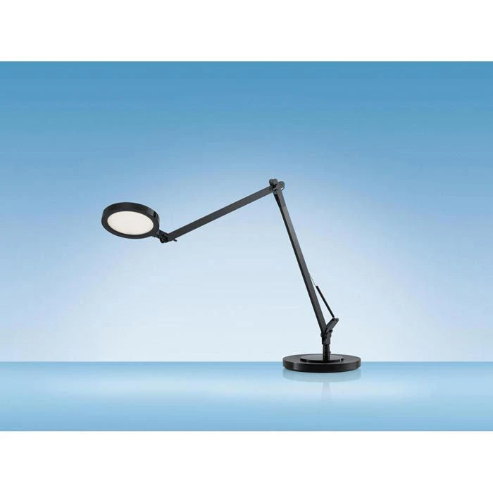 Hansa Schreibtischlampe LED Venus, Dimmbar, Schwarz, Mit Standfuß 4 Hansa Schreibtischlampe LED Venus, Dimmbar, Schwarz, Mit Standfuß – Bild 2