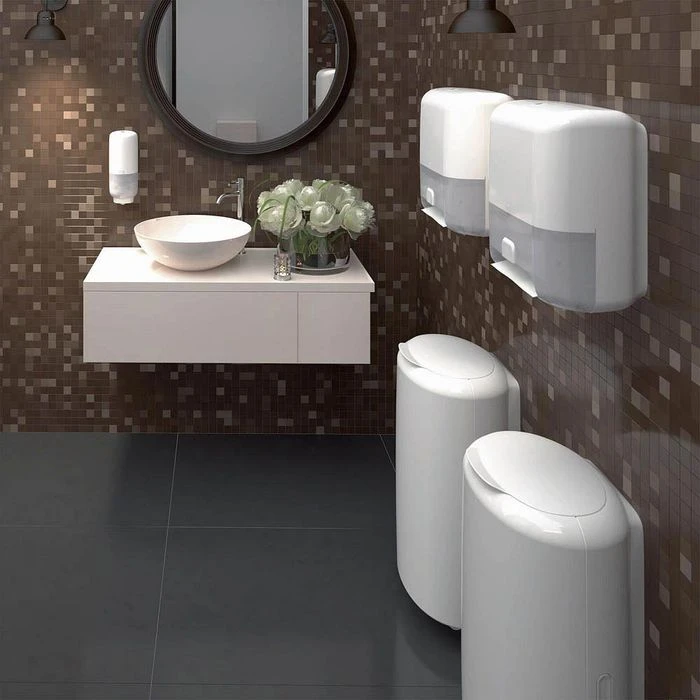 Tork Handtuchspender Matic Elevation 551100, H1, Sensorspender Für Rollenhandtücher, Weiß 4 Tork Handtuchspender Matic Elevation 551100, H1, Sensorspender Für Rollenhandtücher, Weiß – Bild 2