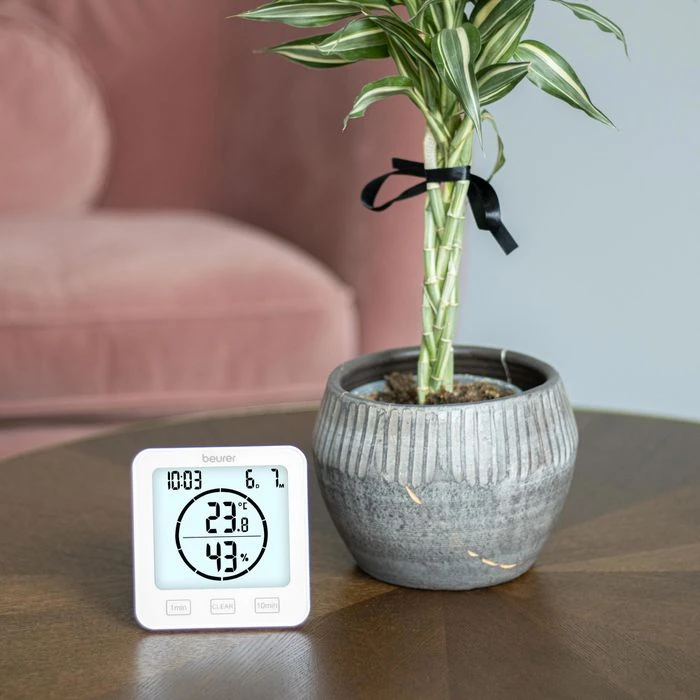 Beurer Thermo-Hygrometer HM 22 67804 Innen, Digital, Timer 4 Beurer Thermo-Hygrometer HM 22 67804 Innen, Digital, Timer – Bild 2