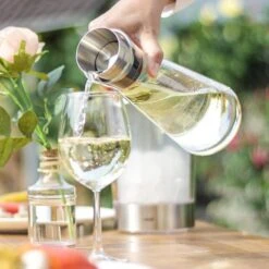 Emsa Karaffe Flow Slim Carafe 515675, Mit Deckel, 1 Liter -Küche Fach Geschäft 427ae462166dcbc4812e8107d6cceef42c3b5aa3 karaffe emsa flow slim carafe 515675