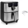 Princess Fritteuse Smart 182037 Heißluftfritteuse, 1500 W, App-Steuerung, Edelstahl, Ohne Öl, 4,5 L -Küche Fach Geschäft 42fafb22c09238d186525a0e88959d897c9e5d74 fritteuse princess smart 182037 heissluftfritteuse
