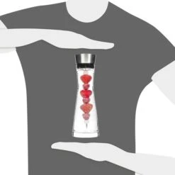 Karaffe Böttcher-AG Mit Deckel Und Fruchtspieß, 1 Liter -Küche Fach Geschäft 43b1bc833f2b858053a106cc6effd3eae2613b56 karaffe boettcher ag