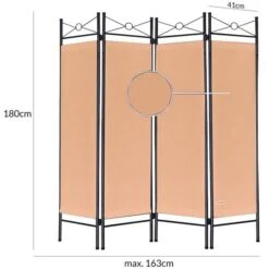 CASARIA Paravent Lucca, Innen, 4-teilig, Metall / Textil, Rose, 163 X 180 Cm 12 CASARIA Paravent Lucca, Innen, 4-teilig, Metall / Textil, Rose, 163 X 180 Cm -Küche Fach Geschäft 43bdf8c379d25de1a609263c94a4c81d015d54f9 paravent casaria lucca innen 4 teilig