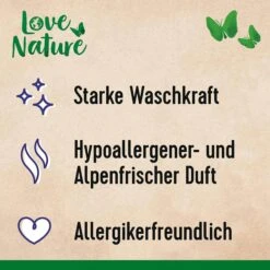 Love-Nature Waschmittel Wash Bars, Alpine Fresh, Vollwaschmittel, Universal, 0,59 Kg, 20 WL 10 Love-Nature Waschmittel Wash Bars, Alpine Fresh, Vollwaschmittel, Universal, 0,59 Kg, 20 WL -Küche Fach Geschäft 4485b8700c075a64a15b5460e233da04c86b20e7 waschmittel love nature wash bars alpine fresh