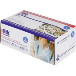 Ulith Einmalhandschuhe Nitril Typ 40, Puderfrei, Blau, 200 Stück, Größe L 7 Ulith Einmalhandschuhe Nitril Typ 40, Puderfrei, Blau, 200 Stück, Größe L -Küche Fach Geschäft 451140a2e739a2bd4ec412b81cc59ddeaaaaca74 einmalhandschuhe ulith nitril typ 40 puderfrei