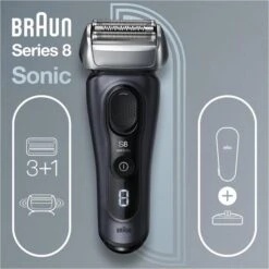 Braun Elektrorasierer Series 8 8413s, Fjordgrau, Wet & Dry, 3+1 Scherkopf, Mit Trimmer & Reise-Etui -Küche Fach Geschäft 4687e0a9898905bdf87494708f403ff06c7d55c8 elektrorasierer braun series 8 8413s fjordgrau