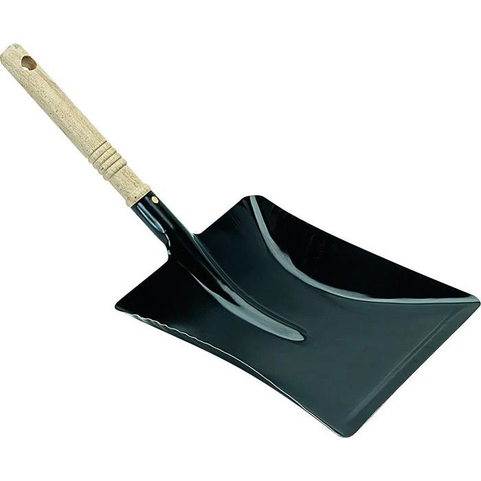 Kehrschaufel Aus Metall Und Holz 3 Kehrschaufel Aus Metall Und Holz – Bild 2