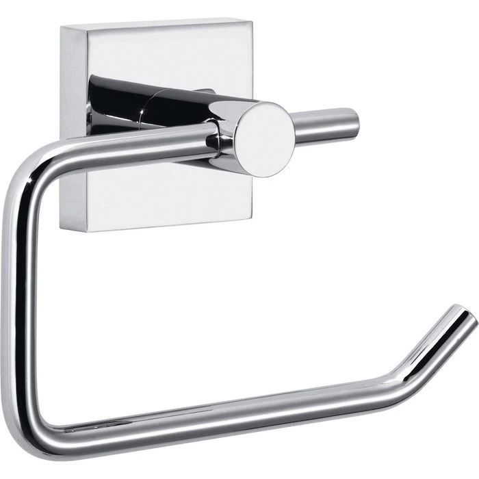 Tesa Toilettenpapierspender Ekkro, 40232, Ohne Bohren, Metall, Für 1 Kleinrolle, Silber 3 Tesa Toilettenpapierspender Ekkro, 40232, Ohne Bohren, Metall, Für 1 Kleinrolle, Silber