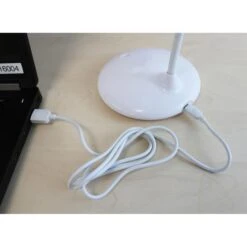 Unilux Schreibtischlampe Nelly LED, Dimmbar, Weiß, Mit Integriertem Akku, Standfuß -Küche Fach Geschäft 4abaf562647ca648aac59450a93dffa07cb417b6 schreibtischlampe unilux nelly led