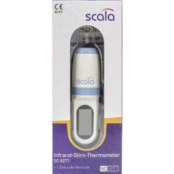 Scala Fieberthermometer SC 8271 Infrarot, Stirn, Kontaktlos -Küche Fach Geschäft 4b2d90bd0393bf50524c92287b537a60d957eed7 fieberthermometer scala sc 8271 infrarot