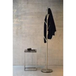 Jankurtz Garderobenständer Detroit, 494301, Mit 6 Haken, Metall, Silber -Küche Fach Geschäft 4b62729c195b57853441549f1d0a255f23f07616 garderobenstaender jankurtz detroit 494301