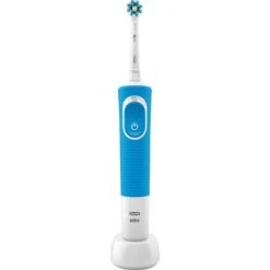 Oral B Oral-B Elektrische-Zahnbürste Vitality 100, Blau, CrossAction, 1 Putzmodus, Inkl. 1 Aufsteckbürste -Küche Fach Geschäft 4bc28df2a926688dc5c1d91a0f4c398e1af3e6bb elektrische zahnbuerste oral b vitality 100 blau