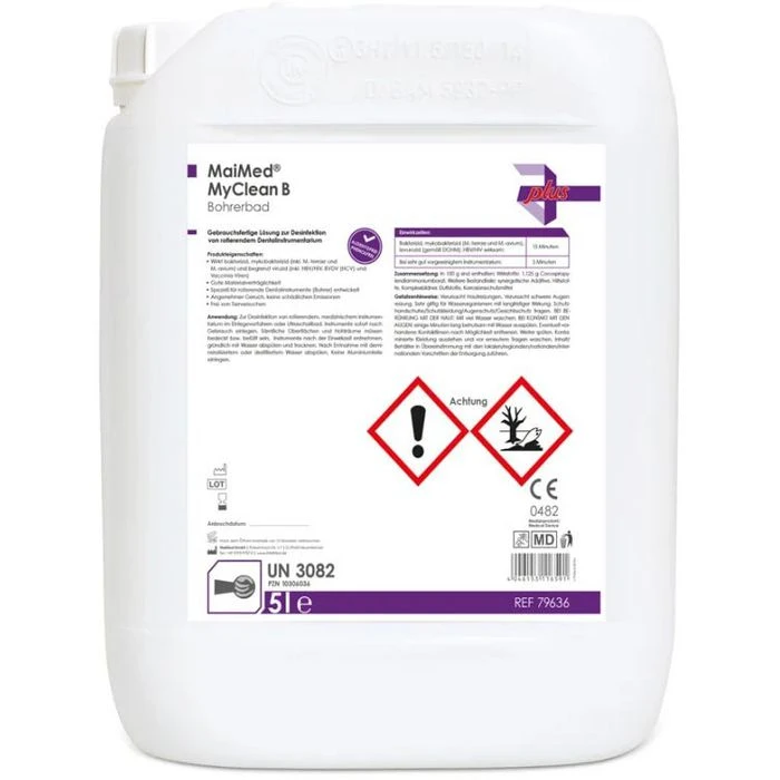 MaiMed Desinfektionsmittel MyClean B, 79636, Bohrerbad, Kanister, 2x 5 Liter 3 MaiMed Desinfektionsmittel MyClean B, 79636, Bohrerbad, Kanister, 2x 5 Liter