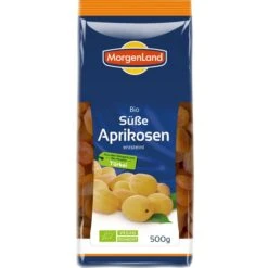 Morgenland Trockenfrüchte Süße Aprikosen, BIO, 500g
