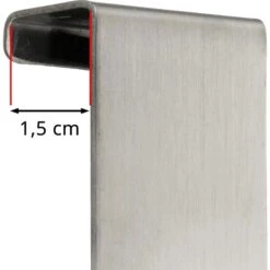 Böttcher-AG Kleiderhaken Für Die Tür, Edelstahl, Silber, 2 Haken, 4 Stück -Küche Fach Geschäft 4d273a08a5363288c39a9bcf8754efa22671acd7 kleiderhaken boettcher ag fuer die tuer