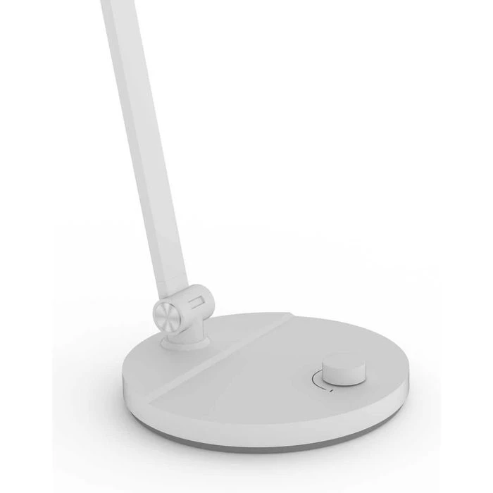 FeinTech Schreibtischlampe LTL00120 LED, Dimmbar, Standfuß, Weiß 4 FeinTech Schreibtischlampe LTL00120 LED, Dimmbar, Standfuß, Weiß – Bild 2