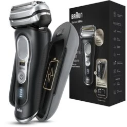 Braun Elektrorasierer Series 9 Pro Premium 9420s, Wet & Dry, 4+1 Scherkopf, Mit Trimmer & PowerCase -Küche Fach Geschäft 4d81fd518463736e5afe8f7ed3505114706986d8 elektrorasierer braun series 9 pro premium 9420s