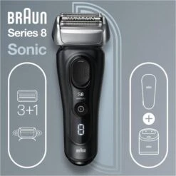 Braun Elektrorasierer Series 8 8460cc, Schwarz, Wet&Dry, 3+1 Scherkopf, Trimmer+Reinigungsstation -Küche Fach Geschäft 4f446fd95dfa527c20bfd7aefba1990ee378645b elektrorasierer braun series 8 8460cc schwarz