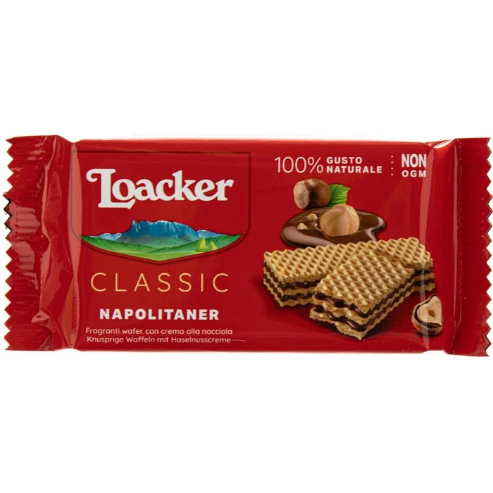 Loacker Waffeln Classic Napolitaner, Je 45g, 12 Stück 5 Loacker Waffeln Classic Napolitaner, Je 45g, 12 Stück – Bild 3