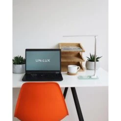 Unilux Schreibtischlampe Popy LED, Dimmbar, Weiß, Mit Standfuß -Küche Fach Geschäft 5092e1d23e9bdac8173a2726c62b292c78c50e86 schreibtischlampe unilux popy led