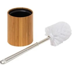 Relaxdays WC-Bürste Braun, Bürstenhalter Aus Bambus -Küche Fach Geschäft 51b77adb71aab366a611c622058648d00d1d64ab wc buerste relaxdays braun