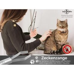 InstrumenteNRW Zeckenentferner PI-BB-052, Zeckenzange, Aus Edelstahl, Mit Haltebügel, Silber -Küche Fach Geschäft 522bb02d22e6e2bdf1452ab5d7f215ddc11f2c01 zeckenentferner instrumentenrw pi bb 052