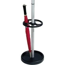 Kerkmann Garderobenständer Public Classic, 6274, Mit 12 Haken, Metall, Schwarz / Silber -Küche Fach Geschäft 546001b6edc59b17f310735b65c4f4bae3a523d3 garderobenstaender kerkmann public classic 6274