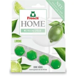 Frosch WC-Duftspüler Home, Ohne Bügel, Limone, WC-Frische-Spüler, Bio-Qualität