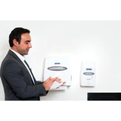 Kimberly Clark Kimberly-Clark 6953 Aquarius Rollenhandtuchspender -Küche Fach Geschäft 5499951f8577fb198cca8f91e30293e77289f0d1 handtuchspender kimberly clark aquarius slimroll