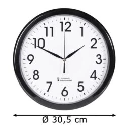 Eurotime Funkwanduhr 30 Cm Lichtsensor Beleuchtet -Küche Fach Geschäft 54c8de5be514a5c466ac23ccd7305d766d5cb3d9 wanduhr eurotime 53962 funkuhr