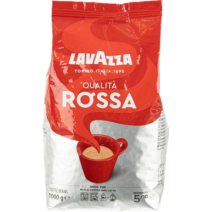 Lavazza Kaffee Qualita Rossa, Ganze Bohnen, 1kg 3 Lavazza Kaffee Qualita Rossa, Ganze Bohnen, 1kg