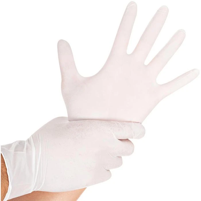 Franz-Mensch Einmalhandschuhe Safe Light, 27059, Nitril, Puderfrei, Weiß, 100 Stück, Größe M 5 Franz-Mensch Einmalhandschuhe Safe Light, 27059, Nitril, Puderfrei, Weiß, 100 Stück, Größe M – Bild 3