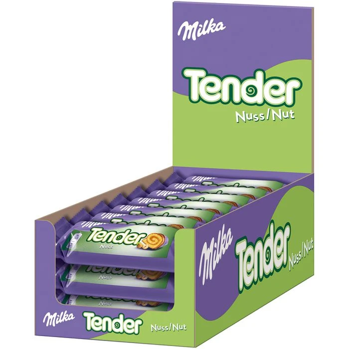 Milka Kuchen Tender Nuss, Je 37g, 21 Stück 3 Milka Kuchen Tender Nuss, Je 37g, 21 Stück