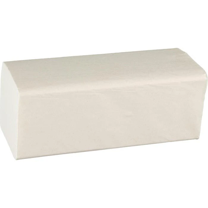 Papierhandtücher 2-lagig 25x33 Natur Lagen-Falz 4 Papierhandtücher 2-lagig 25x33 Natur Lagen-Falz – Bild 2