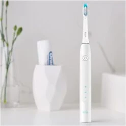 Oral B Oral-B Elektrische-Zahnbürste Pulsonic Slim Clean, 2000, Weiß, 2 Putzmodi, Inkl. 1 Aufsteckbürste -Küche Fach Geschäft 5b2656c58000e930b99adb7a274684b2b60f1fc3 elektrische zahnbuerste oral b pulsonic slim clean