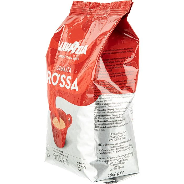 Lavazza Kaffee Qualita Rossa, Ganze Bohnen, 1kg 5 Lavazza Kaffee Qualita Rossa, Ganze Bohnen, 1kg – Bild 3