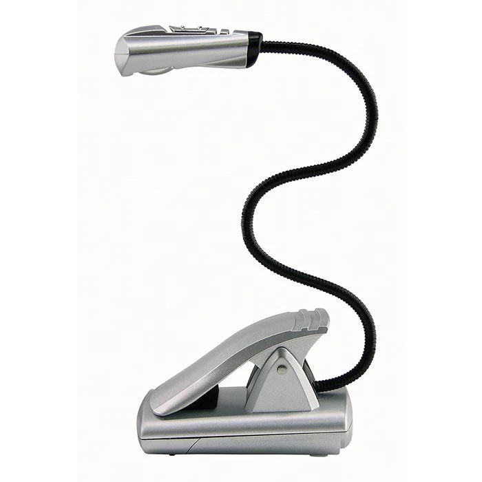 Wedo Leselampe 2541054 Mobile LED, Mit Clip, Silber 3 Wedo Leselampe 2541054 Mobile LED, Mit Clip, Silber