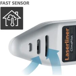 Laserliner Thermo-Hygrometer ClimaPilot, Digital, Taupunkt -Küche Fach Geschäft 5d09f040329bc5b645f7c2a0efe368c7b44c302f thermo hygrometer laserliner climapilot