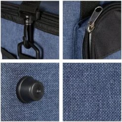 Relaxdays Kühltasche Faltbar, 36 X 40 X 26cm, Blau, 30 Liter -Küche Fach Geschäft 5ec70713df23b470594971ff0dffc862ee69252b kuehltasche relaxdays faltbar