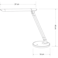 Alco 9157 Schreibtischlampe LED Dimmbar -Küche Fach Geschäft 5f38d3442952746f3bf59a9a2fb511f6f76a02b9 schreibtischlampe alco 9157 led