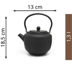 Bredemeijer Tee-Kanne Pucheng, Gusseisen, Schwarz, 1,3 L 5 Bredemeijer Tee-Kanne Pucheng, Gusseisen, Schwarz, 1,3 L -Küche Fach Geschäft 6242eef365261e452a006054da1ff590b6af7222 tee kanne bredemeijer pucheng gusseisen