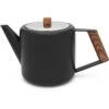 Bredemeijer Tee-Kanne Boston, Edelstahl, Doppelwandig, Schwarz Matt, 1,1 L -Küche Fach Geschäft 62ee5a65489452319e4a24f2e5d2e10217241dba tee kanne bredemeijer boston edelstahl