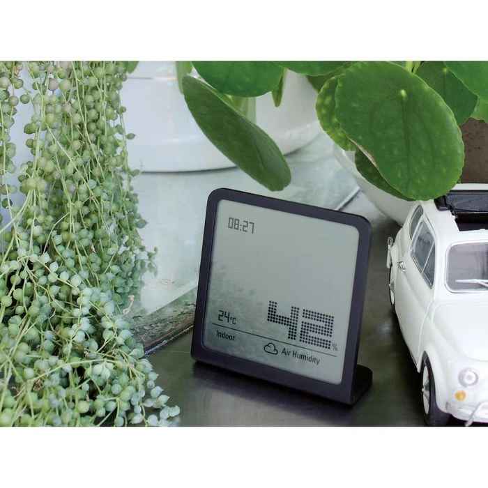 Stadler-Form Thermo-Hygrometer Selina Innen, Digital, Uhrzeit, Schwarz 5 Stadler-Form Thermo-Hygrometer Selina Innen, Digital, Uhrzeit, Schwarz – Bild 3