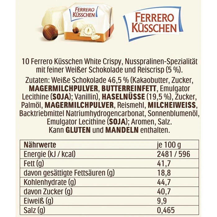 Die-Besten Pralinen Von Ferrero, Nuss Edition, 250g, 26 Stück 7 Die-Besten Pralinen Von Ferrero, Nuss Edition, 250g, 26 Stück – Bild 5