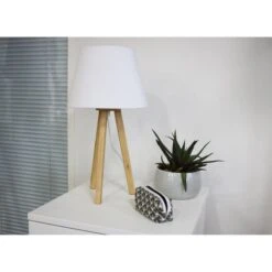 Unilux Schreibtischlampe Katy LED, Holz, Mit Standfuß -Küche Fach Geschäft 666073185ded53ae50329591fb2da7c4c4ac8fde schreibtischlampe unilux katy led