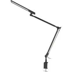 Navaris Schreibtischlampe LED, Tischklemme, Dimmbar, Schwarz -Küche Fach Geschäft 683707a30eed5452d21611d0638adc5cbf7b261c schreibtischlampe navaris led